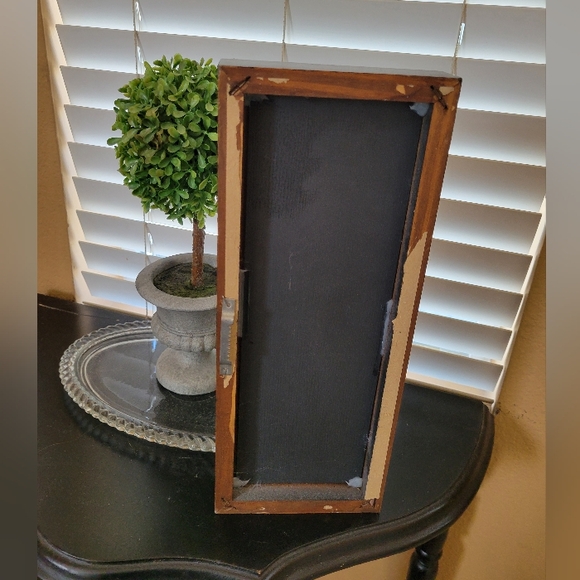 Versatile Black Frame Skinny Mirror - Picture 2 of 6